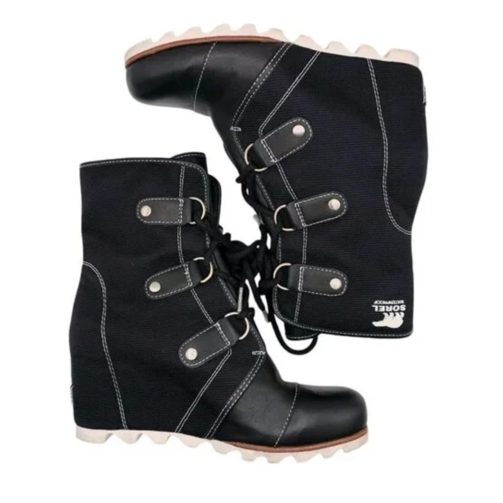 EUC 9 SOREL JOAN OF ARCTIC X CELEBRATION WEDGE BOOTS